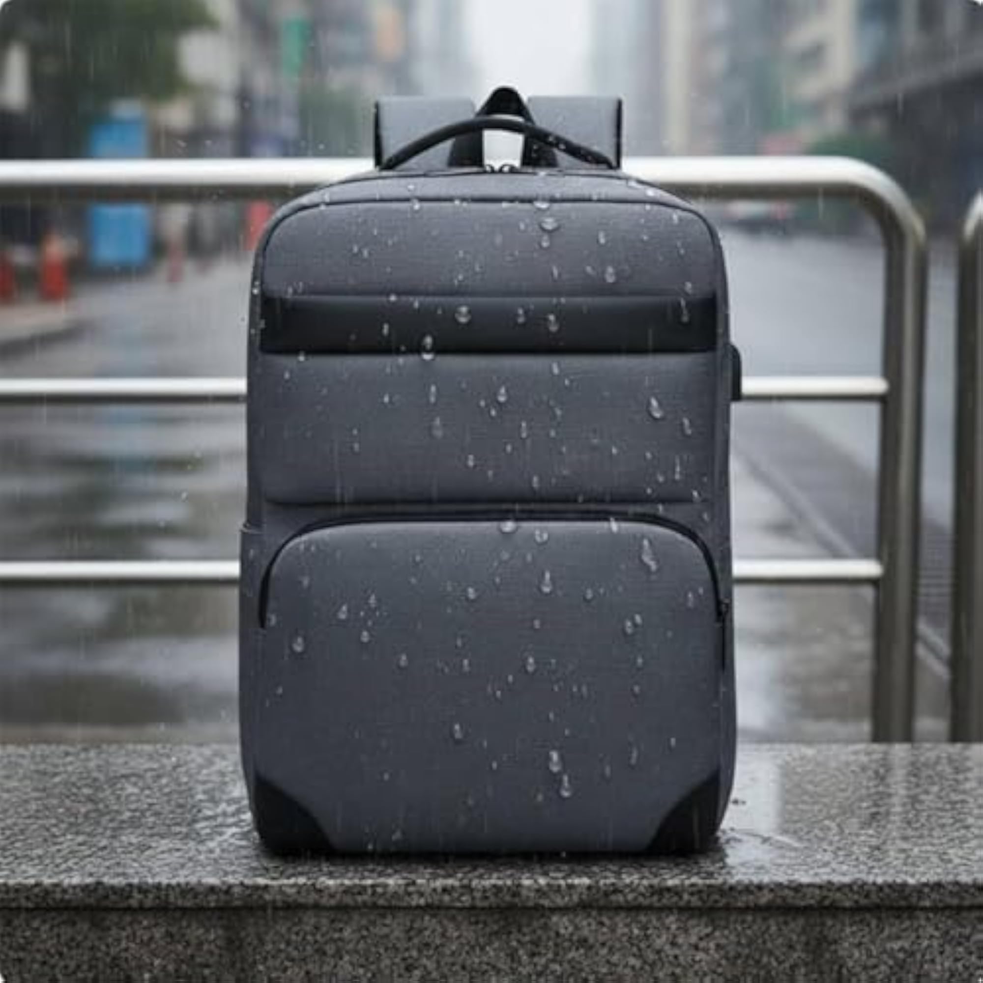 Commute Ready Business Backpack, Gray